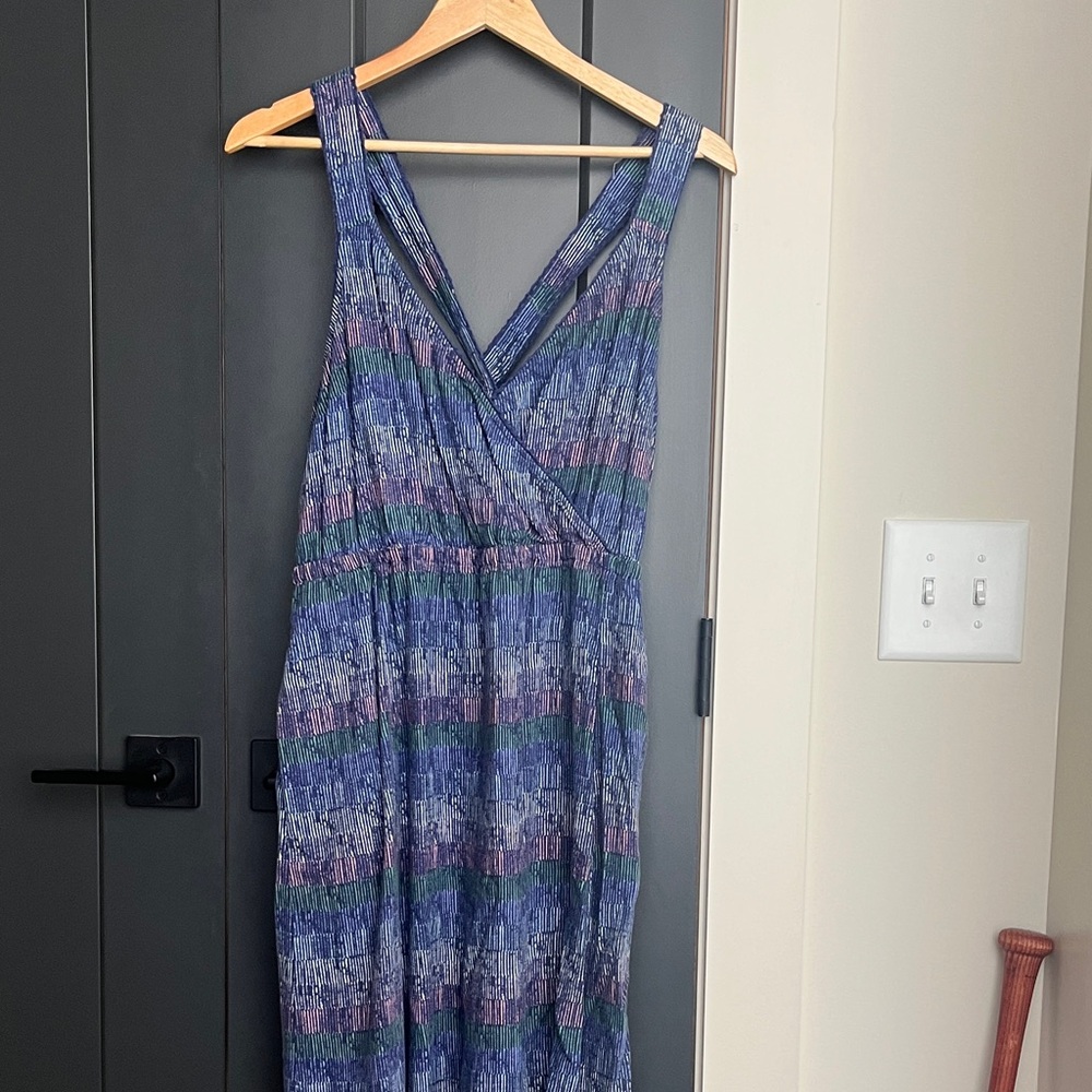 Universal Thread Multicolor Striped Maxi Dress